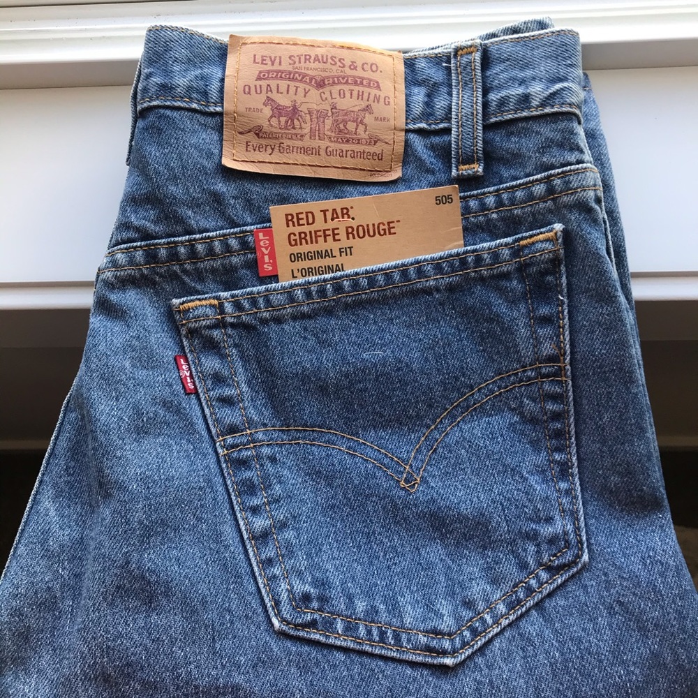 BNWT 505 levi’s original jeans